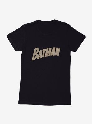 DC Comics Batman Name Logo Womens T-Shirt