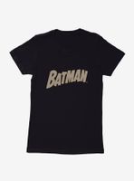 DC Comics Batman Name Logo Womens T-Shirt