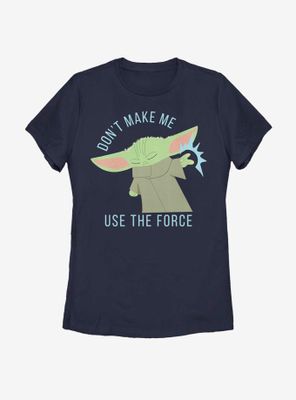 Star Wars The Mandalorian Child Small Force Womens T-Shirt