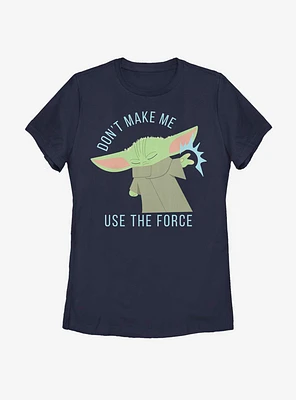 Star Wars The Mandalorian Child Small Force Womens T-Shirt