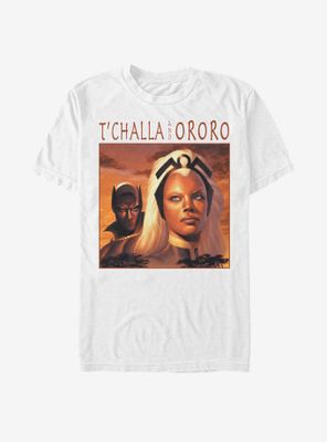 Marvel Black Panther T'Challa And Ororo Power Couple T-Shirt
