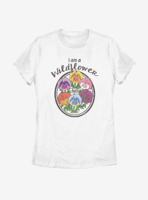 Disney Alice Wonderland Wildflower Womens T-Shirt