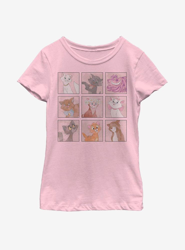 Disney Kitties Youth Girls T-Shirt