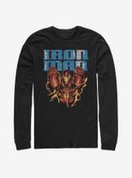 Marvel Iron Man Take Off Long-Sleeve T-Shirt