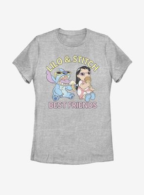 Disney Lilo And Stitch Best Friends Womens T-Shirt