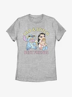 Disney Lilo And Stitch Best Friends Womens T-Shirt