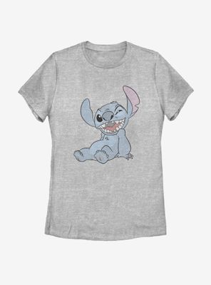 Disney Lilo And Stitch Halftone Womens T-Shirt