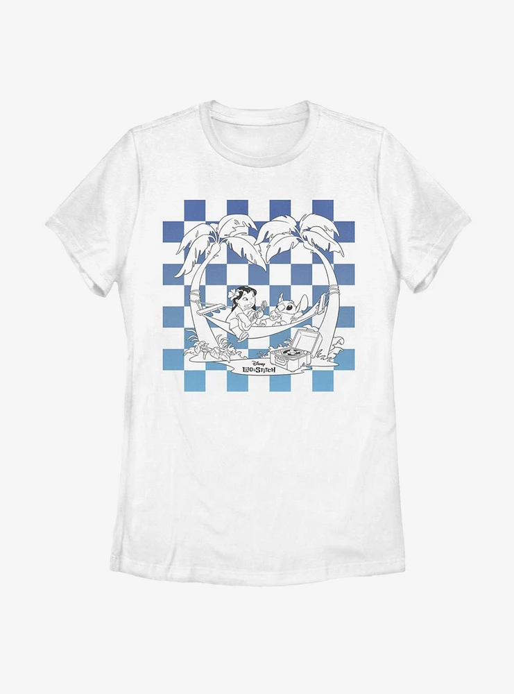 Disney Lilo And Stitch Group Womens T-Shirt