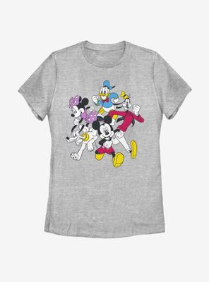 Disney Mickey Mouse And Friends Womens T-Shirt