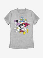 Disney Mickey Mouse And Friends Womens T-Shirt