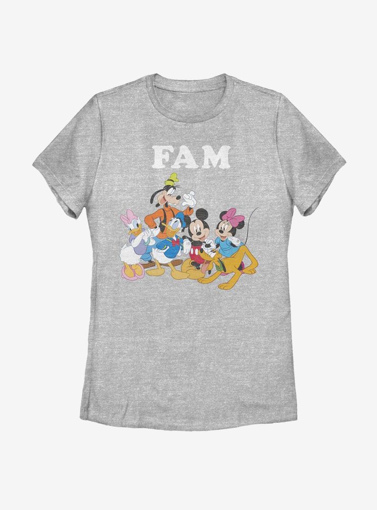 Disney Mickey Mouse Fam Womens T-Shirt