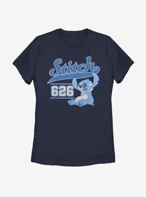 Disney Lilo And Stitch Collegiate Womens T-Shirt
