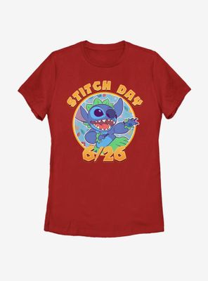 Disney Lilo And Stitch Day Womens T-Shirt