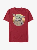 Star Wars The Mandalorian Child Circle Illustration T-Shirt