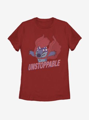 Disney Lilo And Stitch Unstoppable Womens T-Shirt