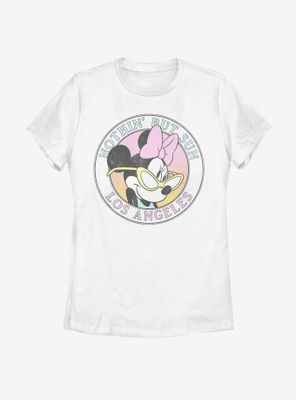 Disney Mickey Mouse Minnie LA Womens T-Shirt