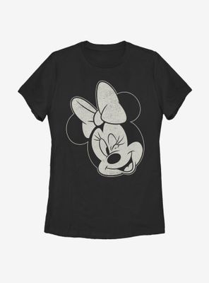 Disney Mickey Mouse Minnie Wink Womens T-Shirt