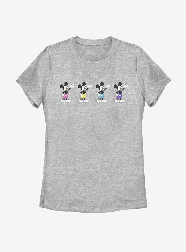 Disney Mickey Mouse Neon Pants Womens T-Shirt