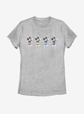 Disney Mickey Mouse Neon Pants Womens T-Shirt