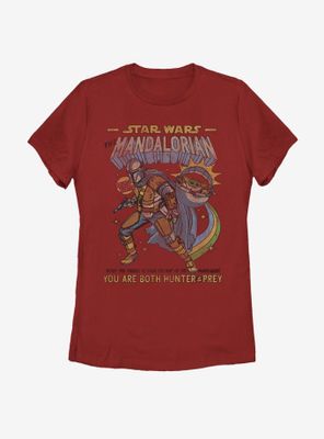 Star Wars The Mandalorian Child Comic Womens T-Shirt