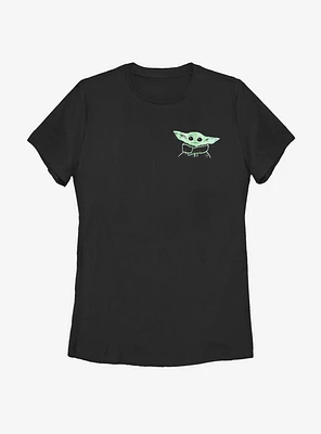 Star Wars The Mandalorian Child Painted Stars Womens T-Shirt