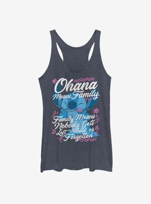 Disney Lilo And Stitch Ohana Family Womens Tank Top