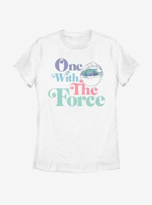 Star Wars The Mandalorian Child Pastel Force Womens T-Shirt