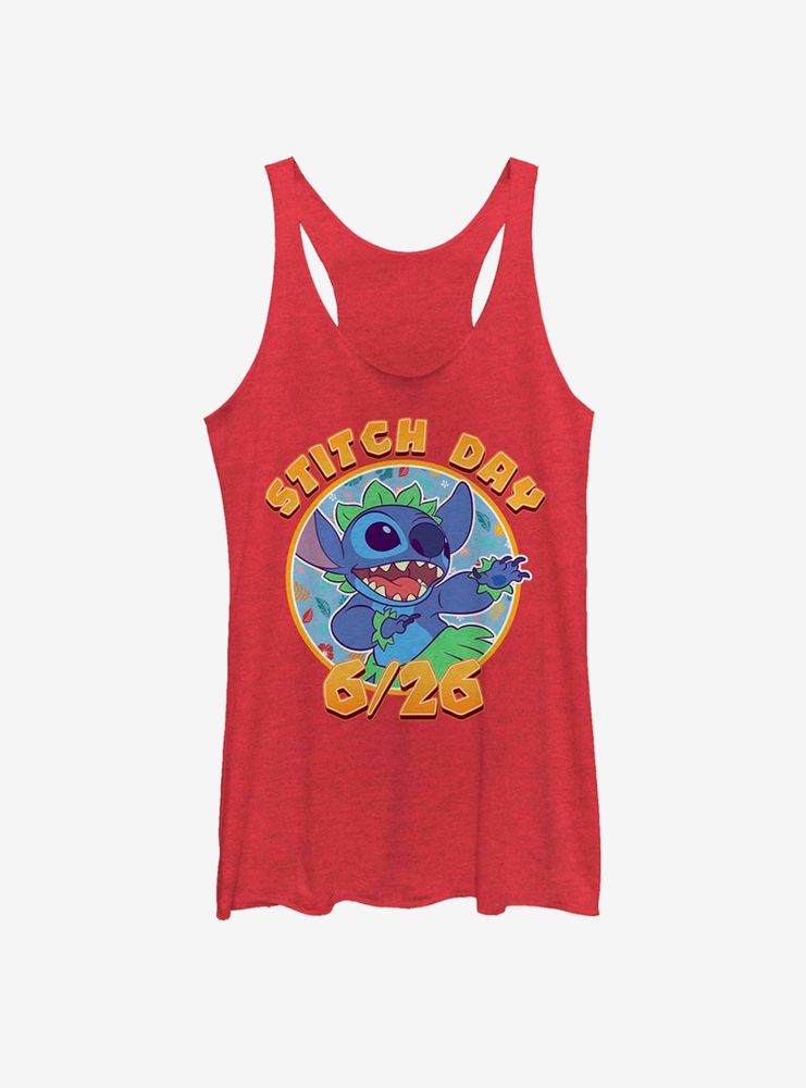 Disney Lilo And Stitch Day Womens Tank Top