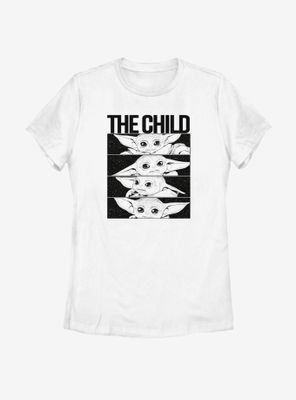 Star Wars The Mandalorian Child Space Box Womens T-Shirt