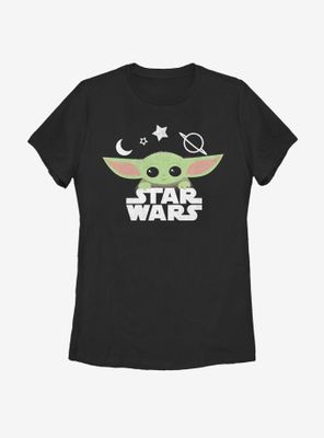 Star Wars The Mandalorian Child Stars Womens T-Shirt