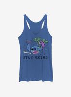 Disney Lilo And Stitch Stay Weird Womens Tank Top