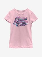 Disney Lilo And Stitch Ohana Youth Girls T-Shirt