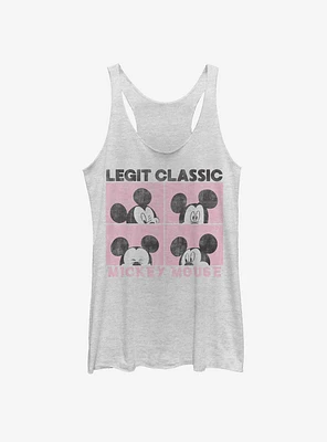 Disney Mickey Mouse Faces Womens Tank Top