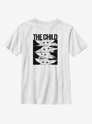 Star Wars The Mandalorian Child Space Box Youth T-Shirt