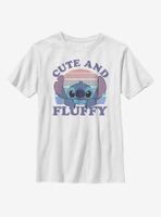 Disney Lilo And Stitch Cute Fluffy Youth T-Shirt