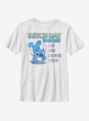 Disney Lilo And Stitch To Do Youth T-Shirt