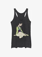 Disney Mulan Warrior Princess Womens Tank Top