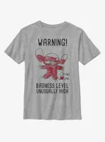 Disney Lilo And Stitch Badness Level Youth T-Shirt