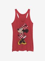 Disney Mickey Mouse Modern Vintage Minnie Womens Tank Top