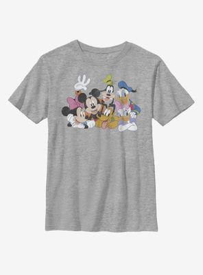 Disney Mickey Mouse Group Youth T-Shirt