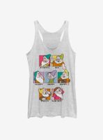 Disney Snow White And The Seven Dwarfs Box Up Womens Tank Top