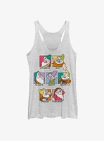 Disney Snow White And The Seven Dwarfs Box Up Womens Tank Top