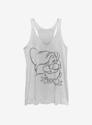 Disney Snow White And The Seven Dwarfs Doc Womens Tank Top