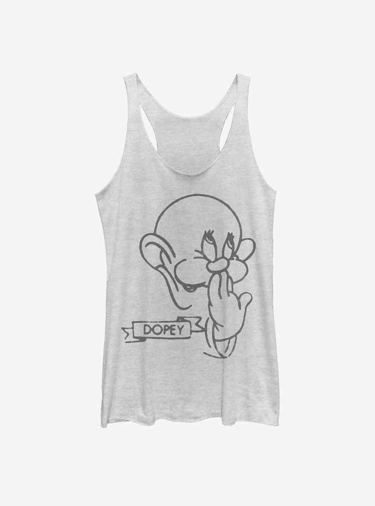 Disney Snow White And The Seven Dwarfs Dopey Womens Tank Top