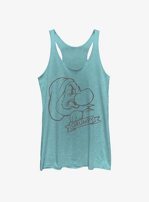 Disney Snow White And The Seven Dwarfs Grumpy Womens Tank Top