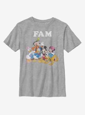 Disney Mickey Mouse Fam Youth T-Shirt