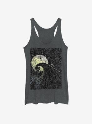 Disney The Nightmare Before Christmas Spiral Hill Womens Tank Top
