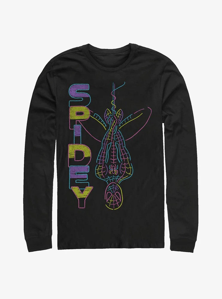 Marvel Spider-Man Spidey Vibes Long-Sleeve T-Shirt