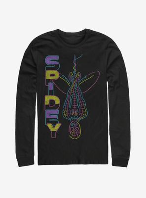 Marvel Spider-Man Spidey Vibes Long-Sleeve T-Shirt