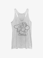 Disney Snow White And The Seven Dwarfs Sneezy Womens Tank Top